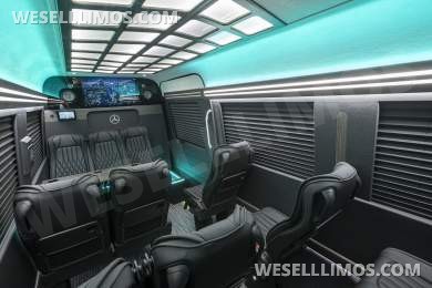 2025 First Class Customs, Inc. Mercedes-Benz 14px Executive Shuttle Sprinter