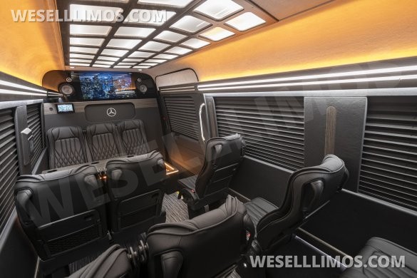 2025 First Class Customs, Inc. Mercedes-Benz 14px Executive Shuttle Sprinter