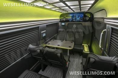 2025 First Class Customs, Inc. Mercedes-Benz 14px Executive Shuttle Sprinter