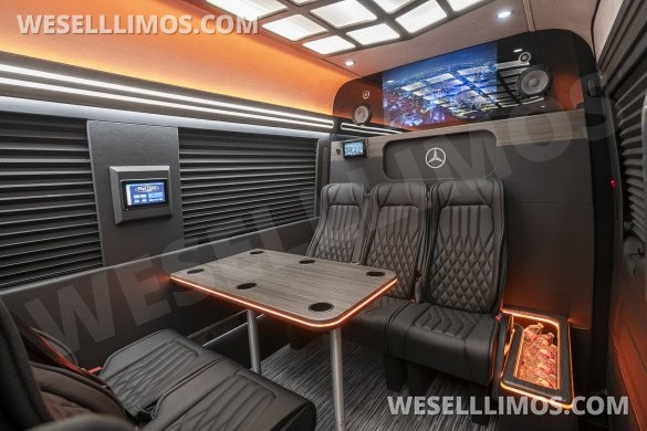 2025 First Class Customs, Inc. Mercedes-Benz 14px Executive Shuttle Sprinter