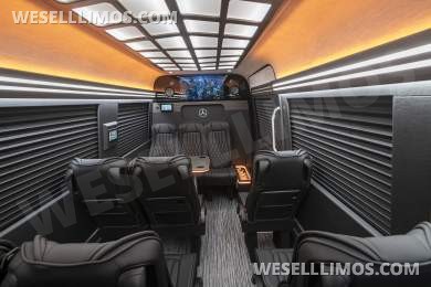 2025 First Class Customs, Inc. Mercedes-Benz 14px Executive Shuttle Sprinter