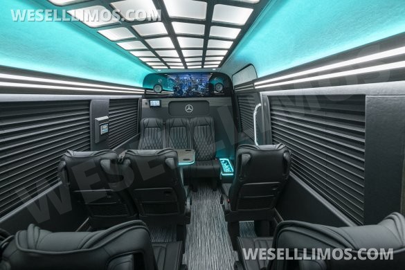 2025 First Class Customs, Inc. Mercedes-Benz 14px Executive Shuttle Sprinter