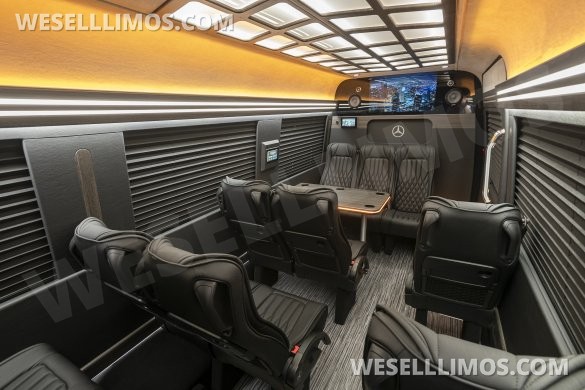 2025 First Class Customs, Inc. Mercedes-Benz 14px Executive Shuttle Sprinter
