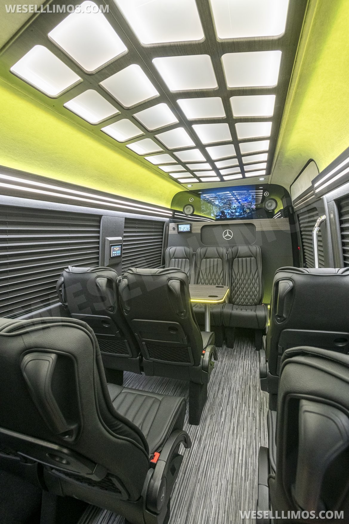 Photo of Sprinter for sale: 2025 Mercedes-Benz 14px Executive Shuttle 170&quot; by First Class Customs, Inc.