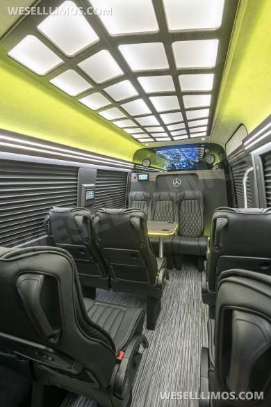 2025 First Class Customs, Inc. Mercedes-Benz 14px Executive Shuttle Sprinter