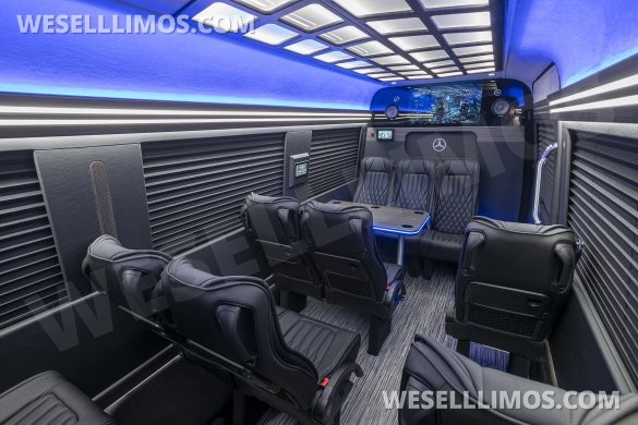 2025 First Class Customs, Inc. Mercedes-Benz 14px Executive Shuttle Sprinter
