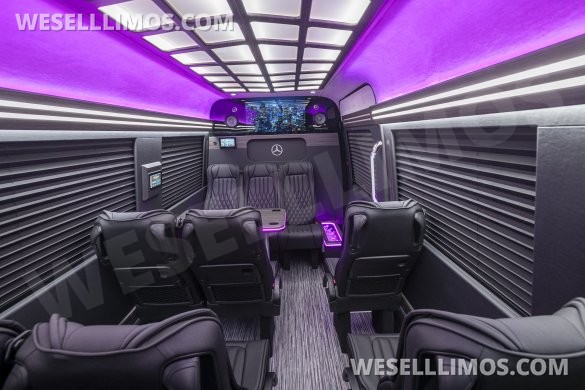 2025 First Class Customs, Inc. Mercedes-Benz 14px Executive Shuttle Sprinter