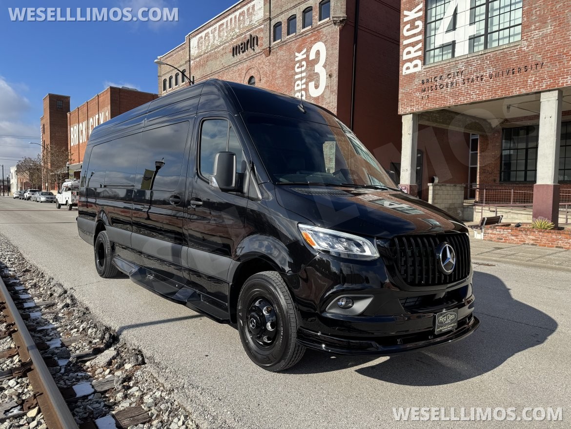 Photo of Sprinter for sale: 2025 Mercedes-Benz 14px Executive Shuttle 170&quot; by First Class Customs, Inc.