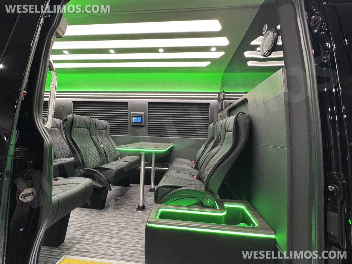 Photo of Sprinter for sale: 2025 Mercedes-Benz 14px Executive Shuttle 170" by First Class Customs, Inc.