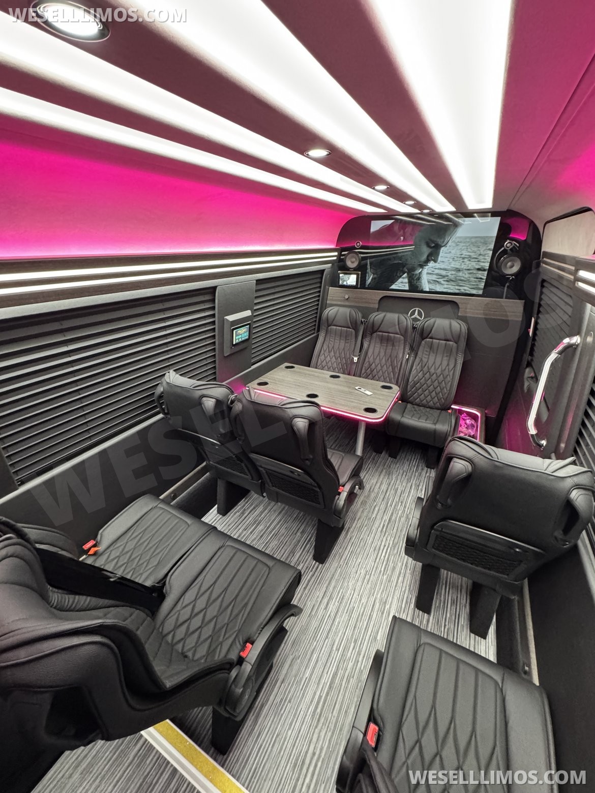 Photo of Sprinter for sale: 2025 Mercedes-Benz 14px Executive Shuttle 170" by First Class Customs, Inc.