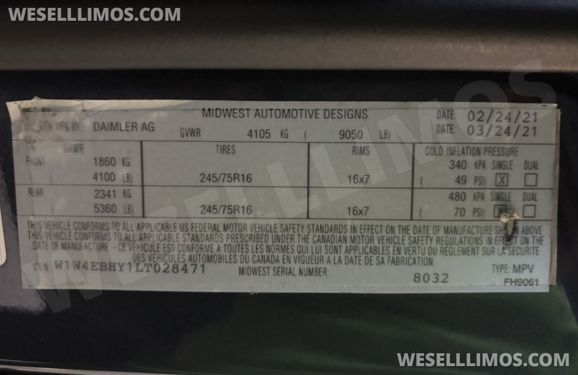 Photo of Sprinter for sale: 2021 Mercedes-Benz Sprinter 2500 Daycruiser 144&quot; by Midwest Automotive Designs