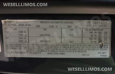 2021 Midwest Automotive Designs Mercedes-Benz Sprinter 2500 Daycruiser