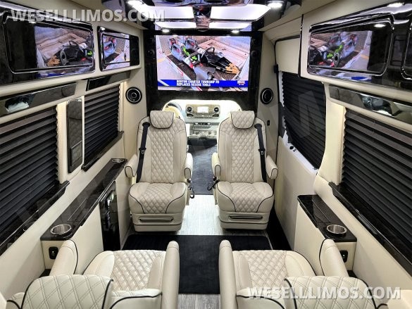 2023 4x4 V6 Eco Revolution Arched Limousine AMG Trim Auto Elite MB Sprinter Heat/Massage Seats