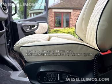 2023 4x4 V6 Eco Revolution Arched Limousine AMG Trim Auto Elite MB Sprinter Heat/Massage Seats