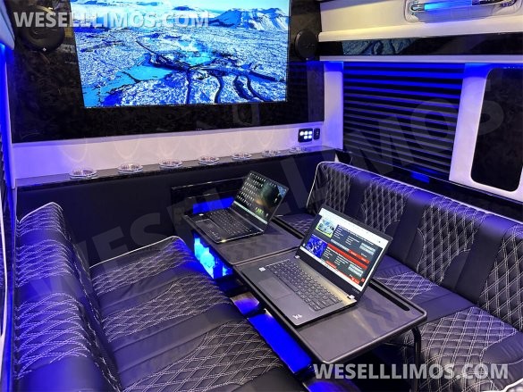 2025 AWD AMG Trim 15 Passenger Auto Elite MB Sprinter Road Liner Limousine