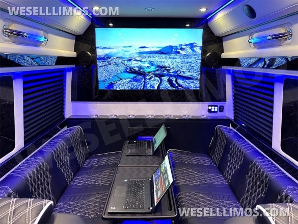 2025 AWD AMG Trim 15 Passenger Auto Elite MB Sprinter Road Liner Limousine
