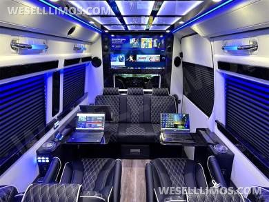 2025 AWD AMG Trim 15 Passenger Auto Elite MB Sprinter Road Liner Limousine