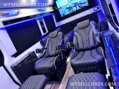 2025 AWD AMG Trim 15 Passenger Auto Elite MB Sprinter Road Liner Limousine