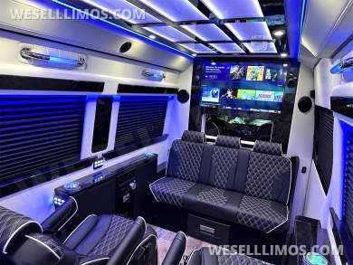 2025 AWD AMG Trim 15 Passenger Auto Elite MB Sprinter Road Liner Limousine