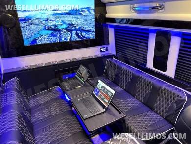 2025 AWD AMG Trim 15 Passenger Auto Elite MB Sprinter Road Liner Limousine