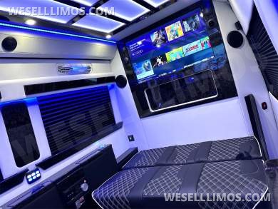2025 AWD AMG Trim 15 Passenger Auto Elite MB Sprinter Road Liner Limousine