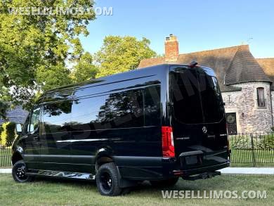 2025 AWD AMG Trim 15 Passenger Auto Elite MB Sprinter Road Liner Limousine