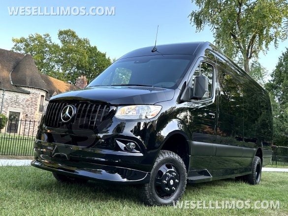 2025 AWD AMG Trim 15 Passenger Auto Elite MB Sprinter Road Liner Limousine