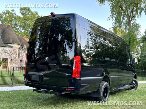 2025 AWD AMG Trim 15 Passenger Auto Elite MB Sprinter Road Liner Limousine