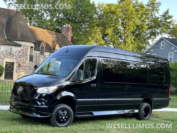 2025 AWD AMG Trim 15 Passenger Auto Elite MB Sprinter Road Liner Limousine