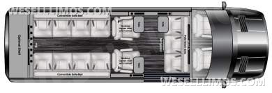 2025 AWD AMG Trim 15 Passenger Auto Elite MB Sprinter Road Liner Limousine