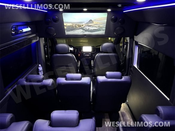 2024 15 Passenger Executive Shuttle Auto Elite Ram ProMaster Conversion