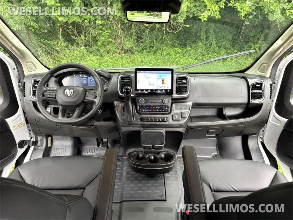 2024 15 Passenger Executive Shuttle Auto Elite Ram ProMaster Conversion