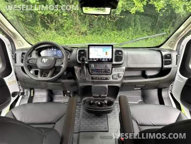 2024 15 Passenger Executive Shuttle Auto Elite Ram ProMaster Conversion