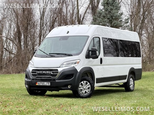 2024 15 Passenger Executive Shuttle Auto Elite Ram ProMaster Conversion