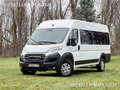 2024 15 Passenger Executive Shuttle Auto Elite Ram ProMaster Conversion