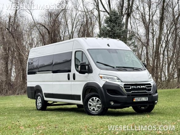 2024 15 Passenger Executive Shuttle Auto Elite Ram ProMaster Conversion