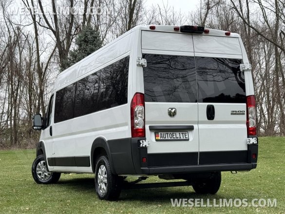 2024 15 Passenger Executive Shuttle Auto Elite Ram ProMaster Conversion