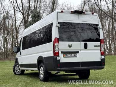 2024 15 Passenger Executive Shuttle Auto Elite Ram ProMaster Conversion