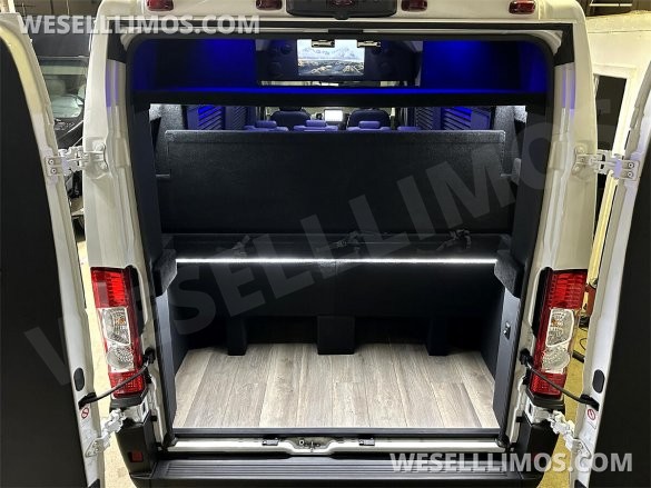 2024 15 Passenger Executive Shuttle Auto Elite Ram ProMaster Conversion