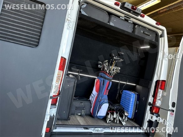 2024 15 Passenger Executive Shuttle Auto Elite Ram ProMaster Conversion