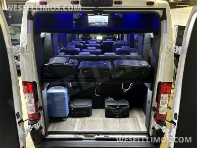 2024 15 Passenger Executive Shuttle Auto Elite Ram ProMaster Conversion