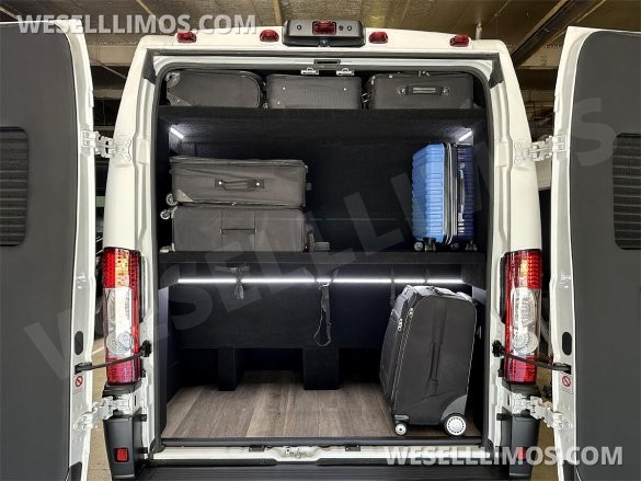 2024 15 Passenger Executive Shuttle Auto Elite Ram ProMaster Conversion