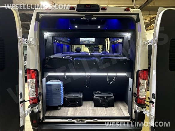 2024 15 Passenger Executive Shuttle Auto Elite Ram ProMaster Conversion
