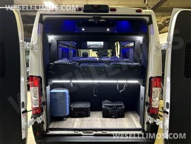 2024 15 Passenger Executive Shuttle Auto Elite Ram ProMaster Conversion