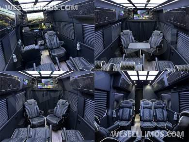 2024 Elite Voyager with RGB Maybach Ceiling & Removable  Bathroom Auto Elite MB Sprinter