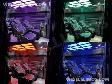 2024 Elite Voyager with RGB Maybach Ceiling & Removable  Bathroom Auto Elite MB Sprinter