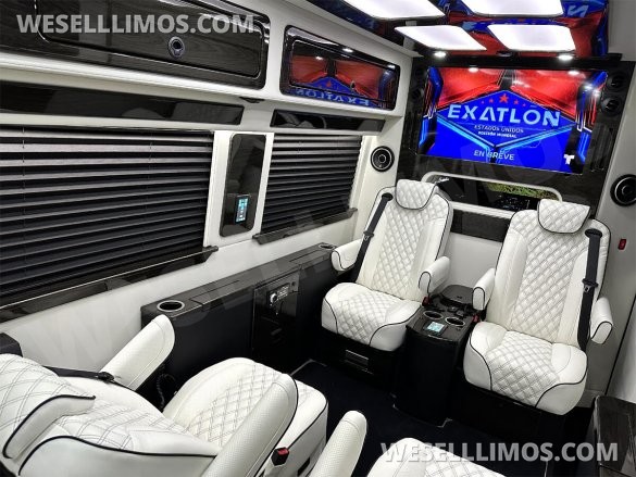 2025 Eco Revolution Limousine AMG Trim Auto Elite Mercedes-Benz Sprinter Heat/Massage Seats