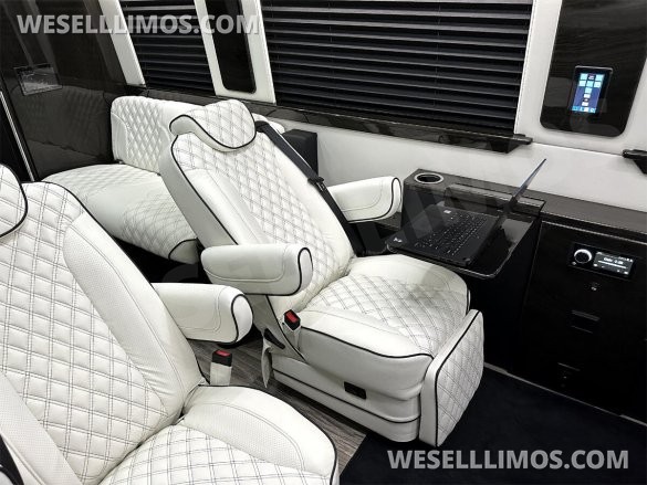 2025 Eco Revolution Limousine AMG Trim Auto Elite Mercedes-Benz Sprinter Heat/Massage Seats