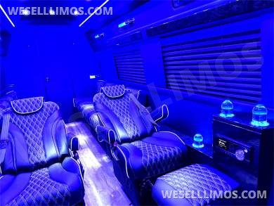 2024 Elite Cruiser w/ Removable Bathroom 12 Passenger Auto Elite Mercedes-Benz Sprinter