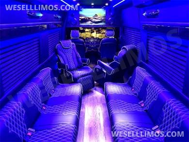 2024 Elite Cruiser w/ Removable Bathroom 12 Passenger Auto Elite Mercedes-Benz Sprinter